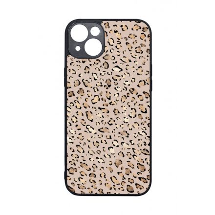 Rose Gold Leopard Wild Beauty Csajos iPhone 14 Plus tok