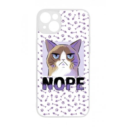 NOPE Cat Antisocial iPhone 14 Plus tok