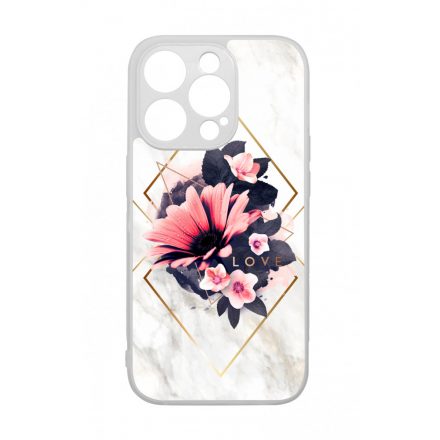 Marble Love marvany mintas viragos iPhone 14 Pro tok