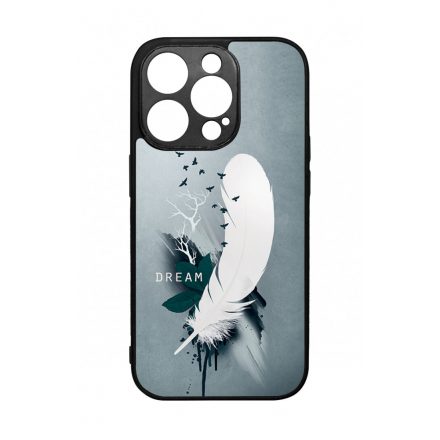 Dream - Álom - Feather, Tollas ajándék nőknek valentin napra iPhone 14 Pro tok