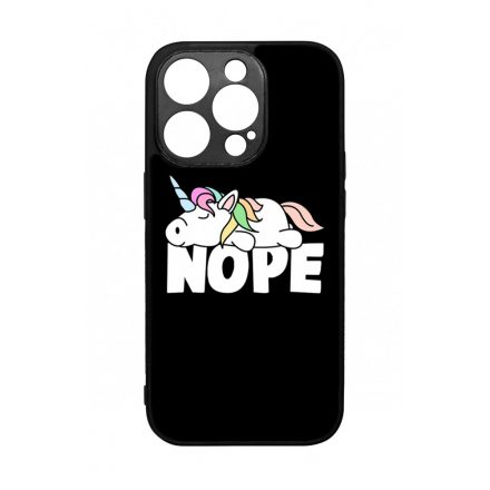 NOPE unikornis unicorn egyszarvú iPhone 14 Pro tok