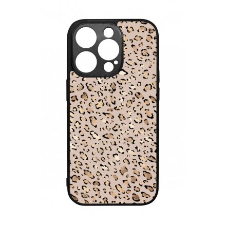 Rose Gold Leopard Wild Beauty Csajos iPhone 14 Pro tok