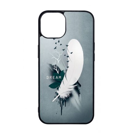 Dream - Álom - Feather, Tollas ajándék nőknek valentin napra iPhone 15 tok