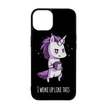 Unikornis - morcos reggel unicorn egyszarvú iPhone 15 tok