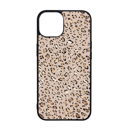 Rose Gold Leopard Wild Beauty Csajos iPhone 15 tok