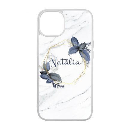 marble marvany mintas viragos iPhone 15 tok