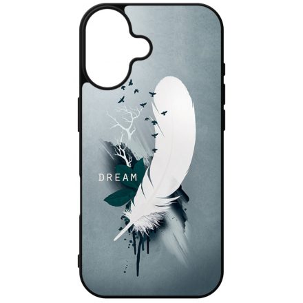 Dream - Álom - Feather, Tollas ajándék nőknek valentin napra iPhone 16 tok