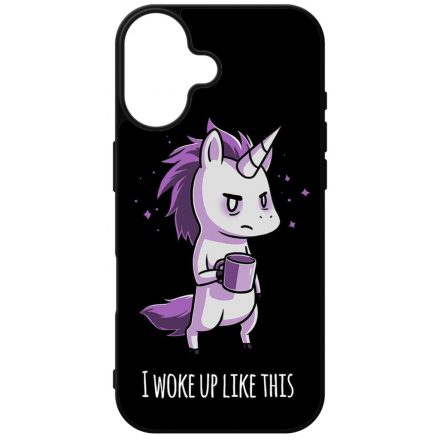 Unikornis - morcos reggel unicorn egyszarvú iPhone 16 tok