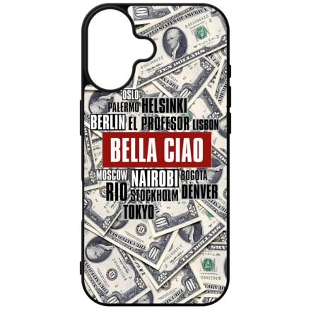 Bella Ciao MONEY nagypenzrablas lacasadepapel iPhone 16 tok