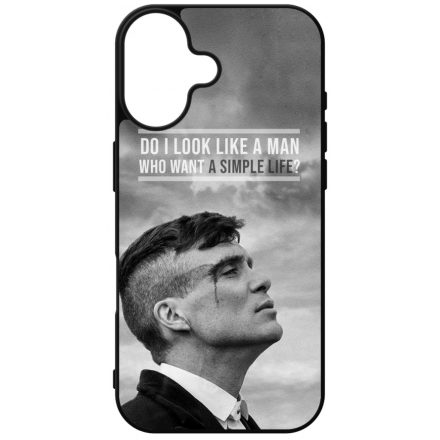 Tommy Shelby simple life idezet peaky blinders iPhone 16 tok