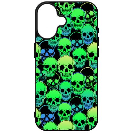 Green Skulls - Halloween iPhone 16 tok