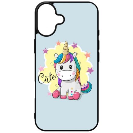 unicorn unikornis fantasy csajos iPhone 16 Plus tok