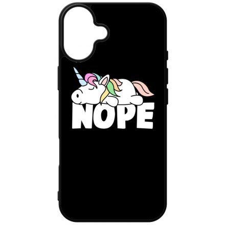 NOPE unikornis unicorn egyszarvú iPhone 16 Plus tok