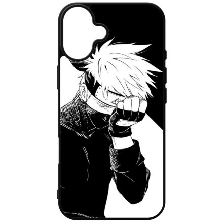 Kakashi Black & White - naruto anime iPhone 16 Plus tok