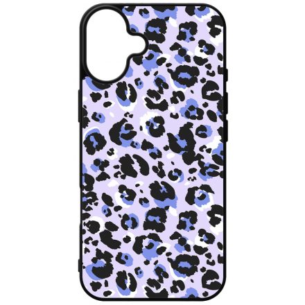 Purple Leopard Wild Beauty Csajos Allat mintas iPhone 16 Plus tok