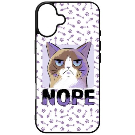 NOPE Cat Antisocial iPhone 16 Plus tok