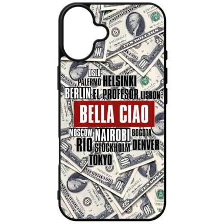 Bella Ciao MONEY nagypenzrablas lacasadepapel iPhone 16 Plus tok