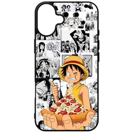 Monkey D Luffy Pizza - One Piece iPhone 16 Plus tok