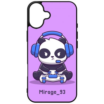 Gamer Panda iPhone 16 Plus tok