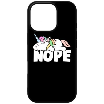 NOPE unikornis unicorn egyszarvú iPhone 16 Pro tok