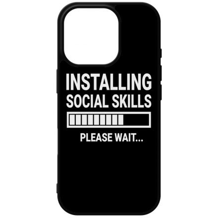 Installing social skills Antisocial iPhone 16 Pro tok