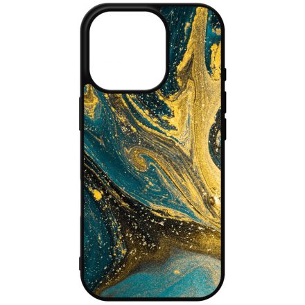 Golden Blue marvanyos marvany mintas iPhone 16 Pro tok