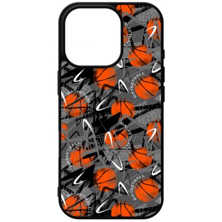 Grunge Basketball Kosarlabda mintas iPhone 16 Pro tok