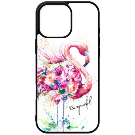 Álomszép Flamingo tropical summer nyári iPhone 16 Pro Max tok