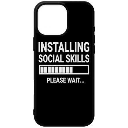 Installing social skills Antisocial iPhone 16 Pro Max tok