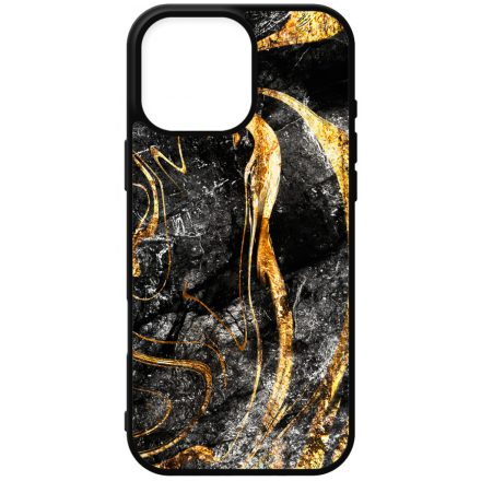 Luxury Golden Black marvanyos marvany mintas iPhone 16 Pro Max tok