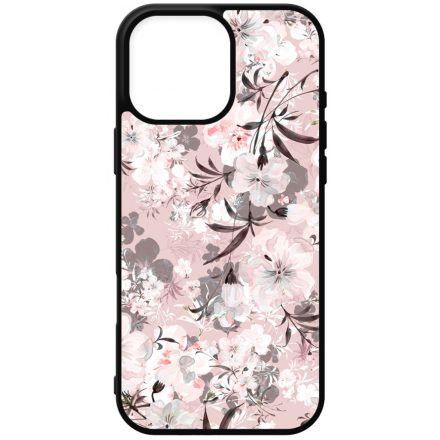 Puderpink tavaszi viragos iPhone 16 Pro Max tok