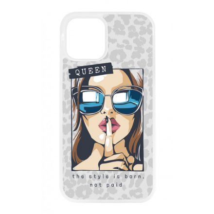 Queen Style Wild Beauty Animal Fashion Csajos Allat mintas iPhone tok