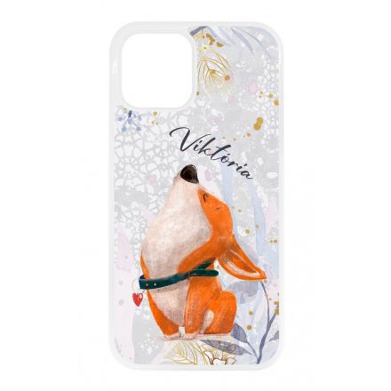 Cuki corgi kutyus - Téli mintás iPhone tok