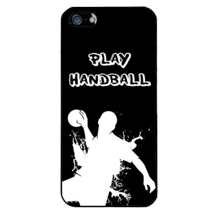 kézilabda kézilabdás kézizz handball iPhone 5/5s/SE fekete tok