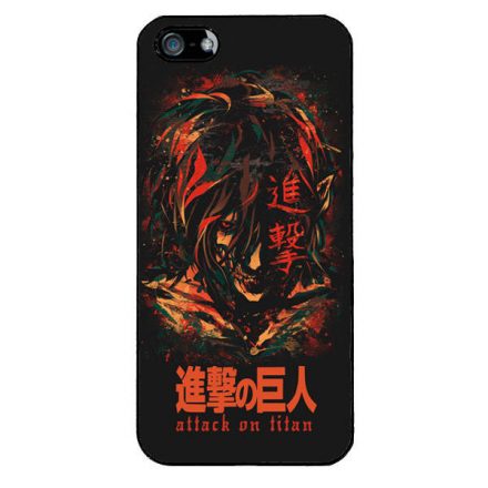 Attack on Titan AOT Eren iPhone 5s fekete tok