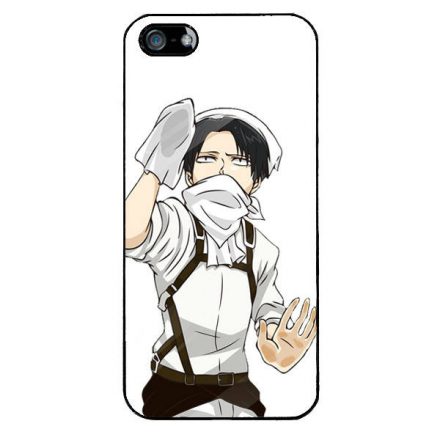 Levi Ackerman - Attack on Titan iPhone 5s fehér tok