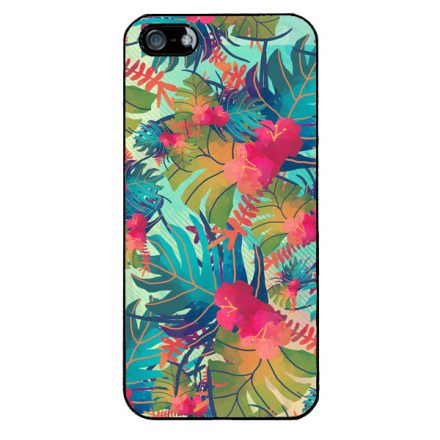 Tropical Beauty - Nyári trópusi mintás iPhone 5/5s/SE (2016) tok