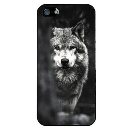 Az erdő farkasa wolf iPhone 5s fekete tok