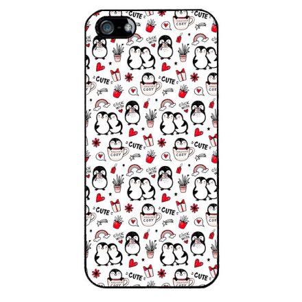 Cuki Pingvines iPhone 5/5s/Se (2016) tok