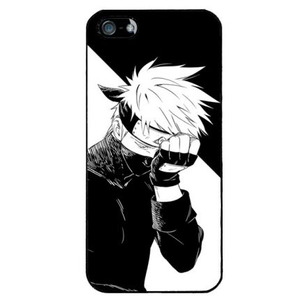 Kakashi Black & White - naruto anime iPhone 5/5s/SE (2016) tok