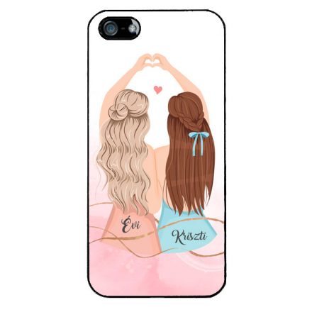 kerd a neveddel BFF Heart Best Friends forever legjobb baratnos iPhone 5/5s/Se (2016) tok