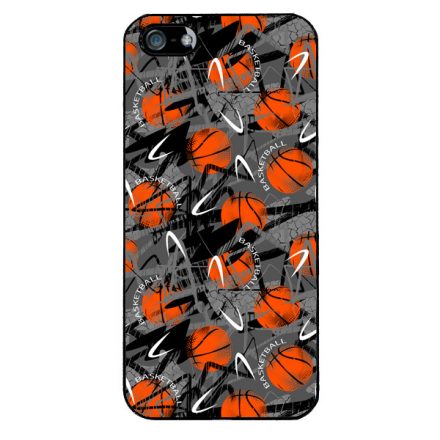 Grunge Basketball Kosarlabda mintas iPhone 5/5s/SE (2016) tok