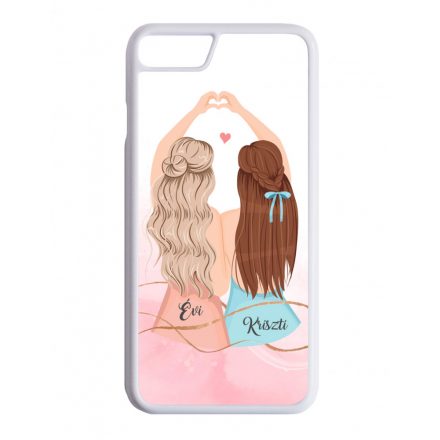 kerd a neveddel BFF Heart Best Friends forever legjobb baratnos iPhone 7/8 tok