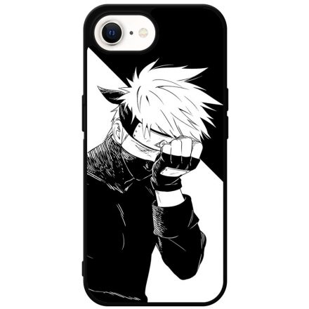 Kakashi Black & White - naruto anime iPhone SE 4 tok