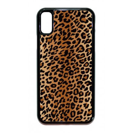 Classic Leopard Wild Beauty Animal Fashion Csajos Allat mintas iPhone X/Xs tok