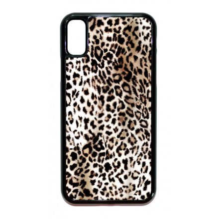 Natural Leopard Wild Beauty Animal Fashion Csajos Allat mintas iPhone X/Xs tok