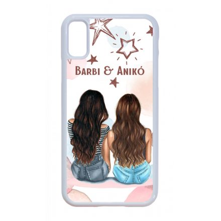 kerd a neveddel Stars Best Friends forever legjobb baratnos iPhone X/Xs tok