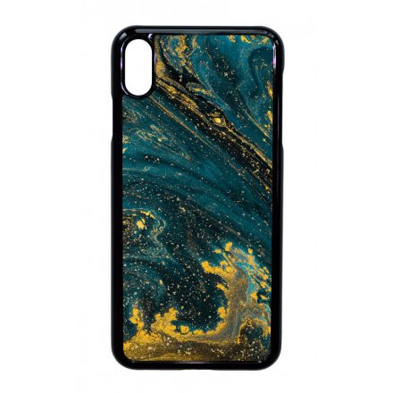 Luxury Blue Aranylo marvany iPhone Xs Max tok