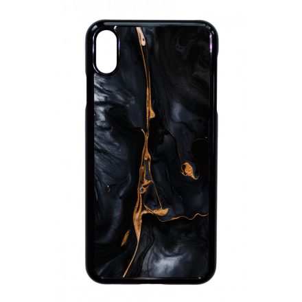 Black Gold marvanyos marvany mintas hatás iPhone Xs Max tok