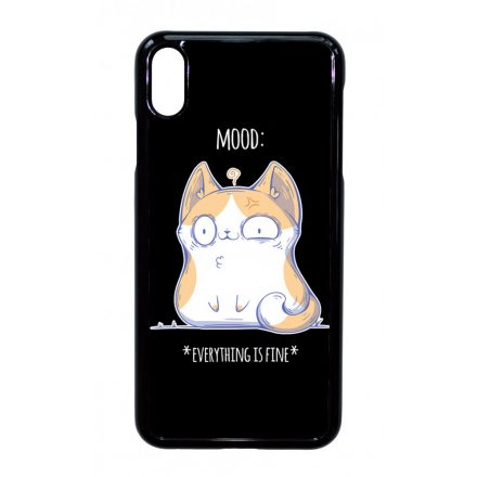 Cat Mood cicas macskas this is fine iPhone Xs Max tok